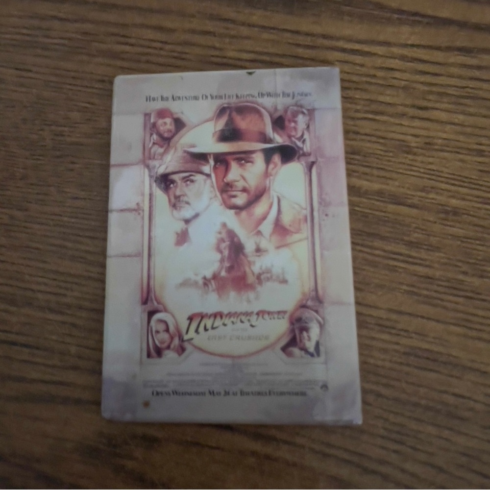 Indiana Jones And The Last Crusade Refrigerator Magnet Vintage 1995 Lucas Film